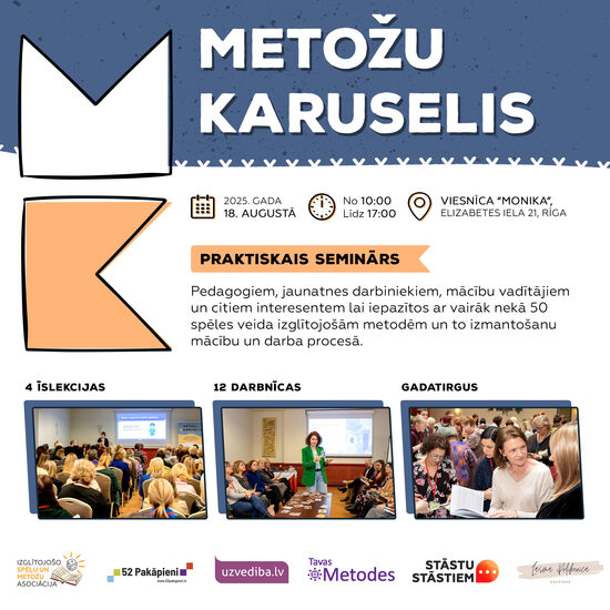 Praktiskais seminārs "Metožu karuselis"